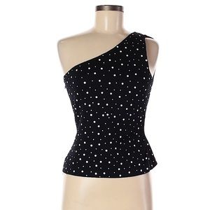 St. John Polka dot one shoulder top